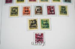 HUNGARY 1940s-1960s COLLECTION OF 1,100+ STAMPS MINT & USED IN LIGHTHOUSE ALBUM