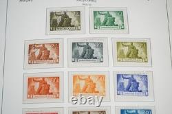 HUNGARY 1940s-1960s COLLECTION OF 1,100+ STAMPS MINT & USED IN LIGHTHOUSE ALBUM
