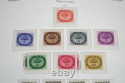 HUNGARY 1940s-1960s COLLECTION OF 1,100+ STAMPS MINT & USED IN LIGHTHOUSE ALBUM