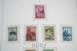 HUNGARY 1940s-1960s COLLECTION OF 1,100+ STAMPS MINT & USED IN LIGHTHOUSE ALBUM