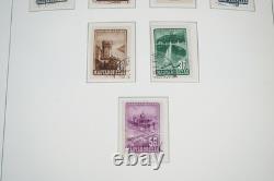 HUNGARY 1940s-1960s COLLECTION OF 1,100+ STAMPS MINT & USED IN LIGHTHOUSE ALBUM
