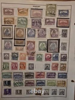 HUNGARY Old Stamp Collection Mint and Used hinged on Album pages