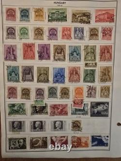 HUNGARY Old Stamp Collection Mint and Used hinged on Album pages