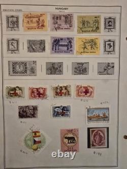 HUNGARY Old Stamp Collection Mint and Used hinged on Album pages