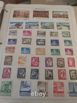 Handsome and valuable worldwide stamp collection. 1900s forward. Great selection