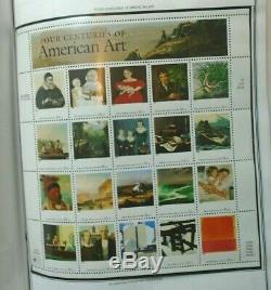 Harris Ambassador US stamp album collection 1995-98 mint NH $600 face value