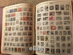 Harris Citation World Stamp Album Collection A to Z 1973 edition with stamps