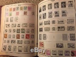 Harris Citation World Stamp Album Collection A to Z 1973 edition with stamps