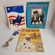 Harris Pioneer World Wide Postage Stamp Album 1977 180+ Stamps Collection & Usa
