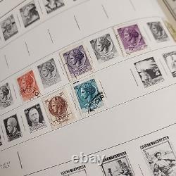 Harris Pioneer World Wide Postage Stamp Album 1977 180+ Stamps Collection & USA