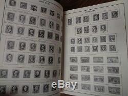 Harris Standard 2 Volume 1 mans Stamp Album Collection to 1970's withglassines etc