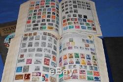 Harris Standard 2 volume World Postage Stamp Album Collection 5000+ stamps read