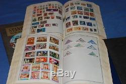 Harris Standard 2 volume World Postage Stamp Album Collection 5000+ stamps read