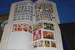 Harris Standard 2 volume World Postage Stamp Album Collection 5000+ stamps read