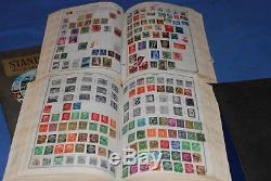 Harris Standard 2 volume World Postage Stamp Album Collection 5000+ stamps read