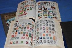 Harris Standard 2 volume World Postage Stamp Album Collection 5000+ stamps read