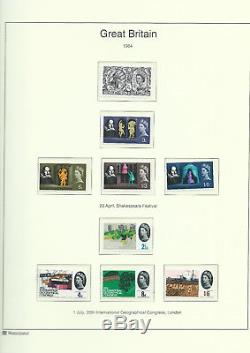 Historic Stamp Collection (ca. 1880-1984, mostly mint) in Westminster Album