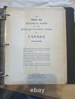 Historical Album of Canadian Postage 1851-1961 Collection 1 Of 2 RARE