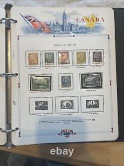 Historical Album of Canadian Postage 1851-1961 Collection 1 Of 2 RARE
