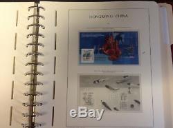 Hong Kong Collection 1996-2004 in Lighthouse Hingless Album, SCV $400