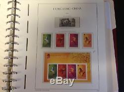 Hong Kong Collection 1996-2004 in Lighthouse Hingless Album, SCV Around $400