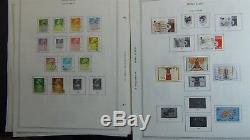 Hong Kong stamp collection on Minkus album pages -'93 with 450 stamps or so