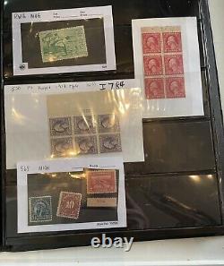 Huge Bulk Stamp Album Various US Collectables (Churchill, Committee's Etc.)