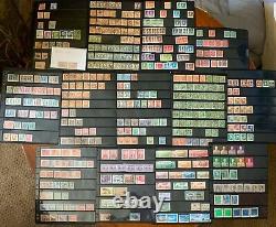Huge China Stamps, Cover, & Post Card Collection! 2 Albums Shanghai Hong Kong +