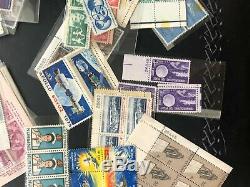 Huge Collection of American Commemorative stamps, 2 Albums, Estate Stamp Lot