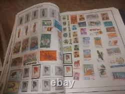 Huge H E Harris Worldwide Stamp Collection In Generously Filled Album. Quality+