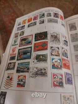 Huge H E Harris Worldwide Stamp Collection In Generously Filled Album. Quality+