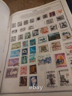 Huge H E Harris Worldwide Stamp Collection In Generously Filled Album. Quality+