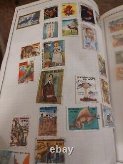 Huge H E Harris Worldwide Stamp Collection In Generously Filled Album. Quality+