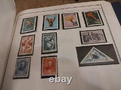 Huge H E Harris Worldwide Stamp Collection In Generously Filled Album. Quality+