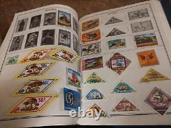 Huge H E Harris Worldwide Stamp Collection In Generously Filled Album. Quality+