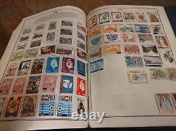 Huge H E Harris Worldwide Stamp Collection In Generously Filled Album. Quality+