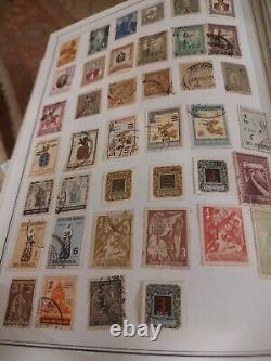 Huge H E Harris Worldwide Stamp Collection In Generously Filled Album. Quality+