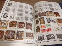 Huge H E Harris Worldwide Stamp Collection In Generously Filled Album. Quality+