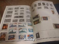 Huge H E Harris Worldwide Stamp Collection In Generously Filled Album. Quality+