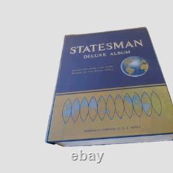 Huge HE Harris Statesman Deluxe Album Loaded With Valuable Philatelic Treasures