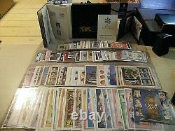 Huge Lot of International Collectors Society Princess Diana Albums, stamps +COAs