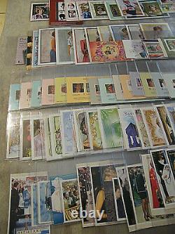 Huge Lot of International Collectors Society Princess Diana Albums, stamps +COAs