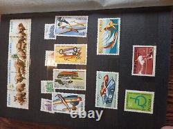 Huge Polish stamp collection in book. Great collection 535 stamps 1940's and up