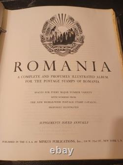Huge Romania Collection In Album