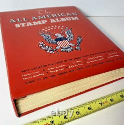 Huge Stamp Collection In Minkus Album All American Album 1851-1980