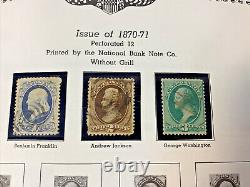 Huge Stamp Collection In Minkus Album All American Album 1851-1980