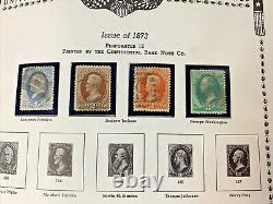 Huge Stamp Collection In Minkus Album All American Album 1851-1980