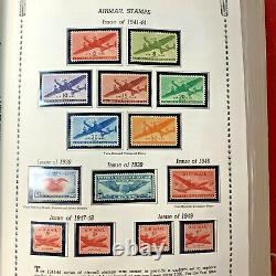 Huge Stamp Collection In Minkus Album All American Album 1851-1980