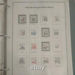 Huge United States stamp collection 1978 to 1997 in perfect mystic album. HCV++