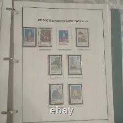 Huge United States stamp collection 1978 to 1997 in perfect mystic album. HCV++